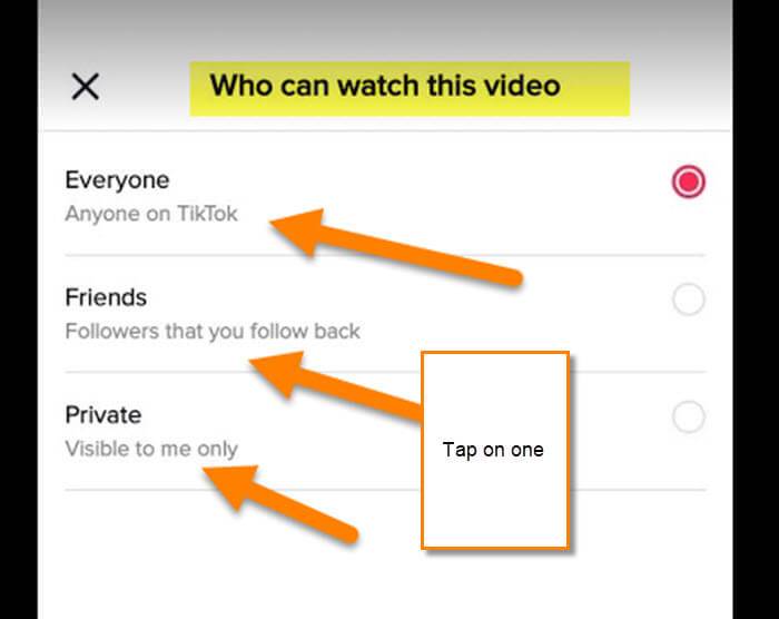 Ada draft yang dipilih ubah pengaturannya menjadi “Who can view this video” menjadi opsi “Private”