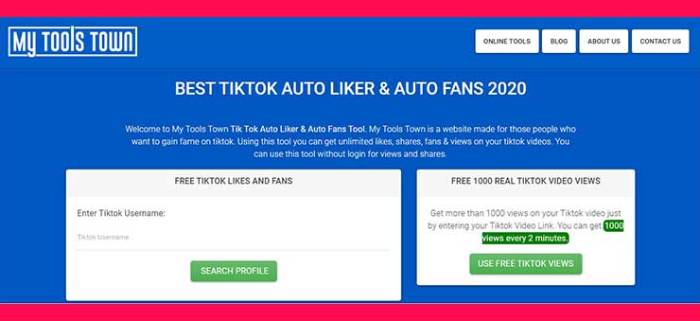 Dari berbagai pilihan menu yang ada, bisa pilih layanan auto likes TikTok