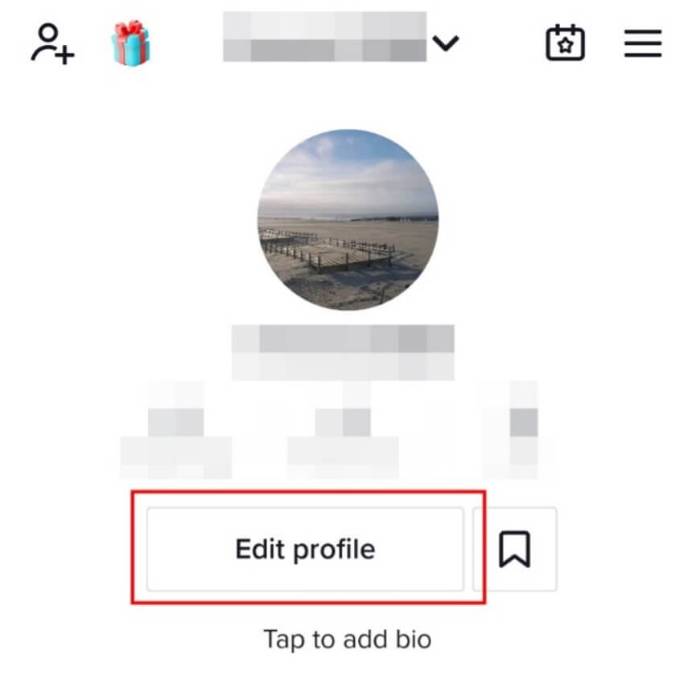 Pilih menu “Edit Profil”
